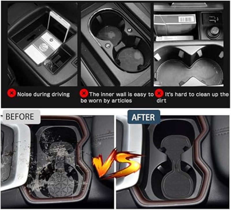 Vuzmode Non-Slip Rubber Mats for Toyota RAV4 2019-2024 - Image 2