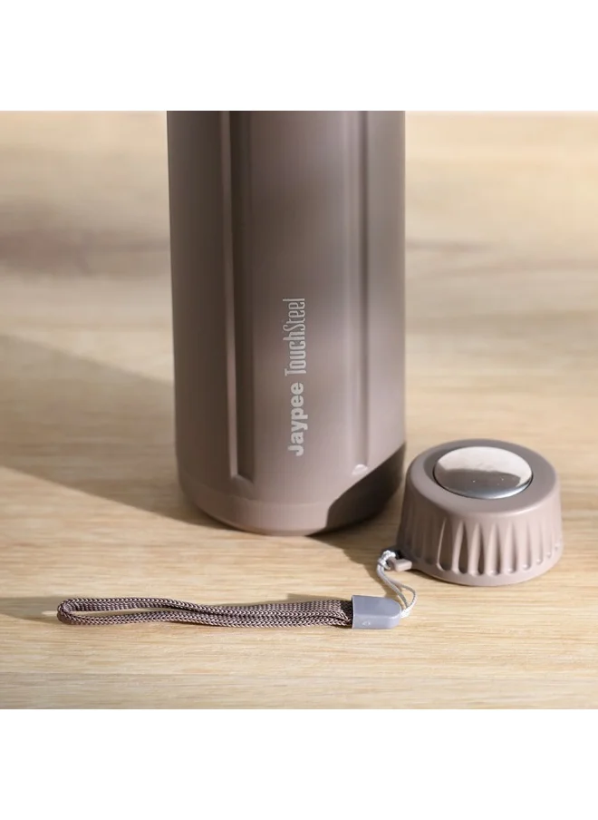 DANUBE HOME Jaypee Touchsteel Insulated Bottle - Gray 690ml