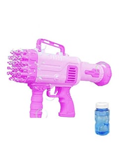 KIDSWAY Plastic Bubble 32 Holes Toy Bubble Maker Bubble Machine [Battery Operated/NOT Included] Big Size, Machine with Bubble Solution, Bubble Makers for Kids.  - Image 2