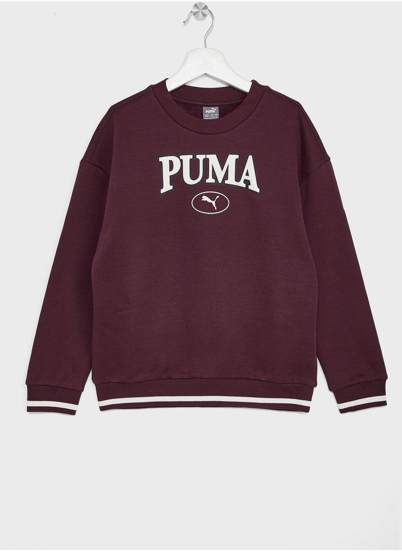 PUMA - Kids Squad Crew Sweatshirt - Image 1