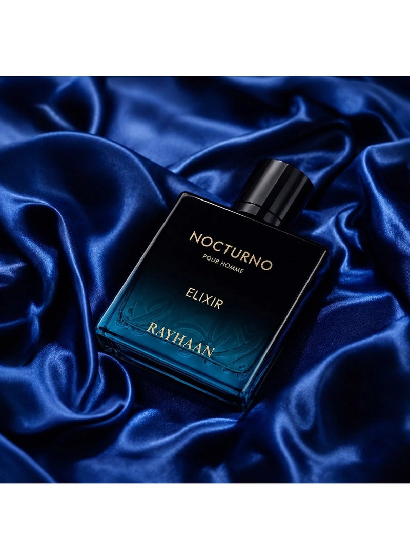 RAYHAAN Nocturno Elixir For Him Eau de Parfum 100 ML - Image 3