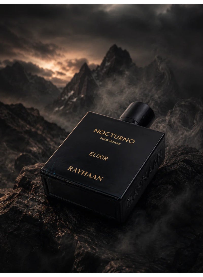 RAYHAAN Nocturno Elixir For Him Eau de Parfum 100 ML - Image 4