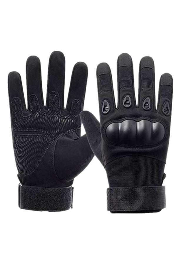 Full Finger Touchscreen Tactical Gloves , Breathable Protective Motorbike Gloves for Men and Women, Ideal for Riding, Racing, Climbing, Motocross, Cycling, BMX, ATV, and MTB - Image 1