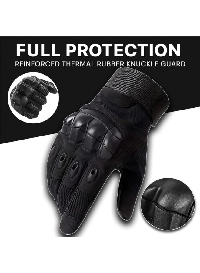 Full Finger Touchscreen Tactical Gloves , Breathable Protective Motorbike Gloves for Men and Women, Ideal for Riding, Racing, Climbing, Motocross, Cycling, BMX, ATV, and MTB - Image 2