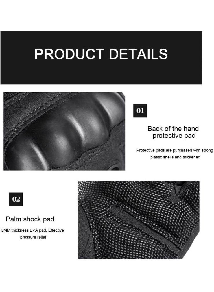 Full Finger Touchscreen Tactical Gloves , Breathable Protective Motorbike Gloves for Men and Women, Ideal for Riding, Racing, Climbing, Motocross, Cycling, BMX, ATV, and MTB - Image 3