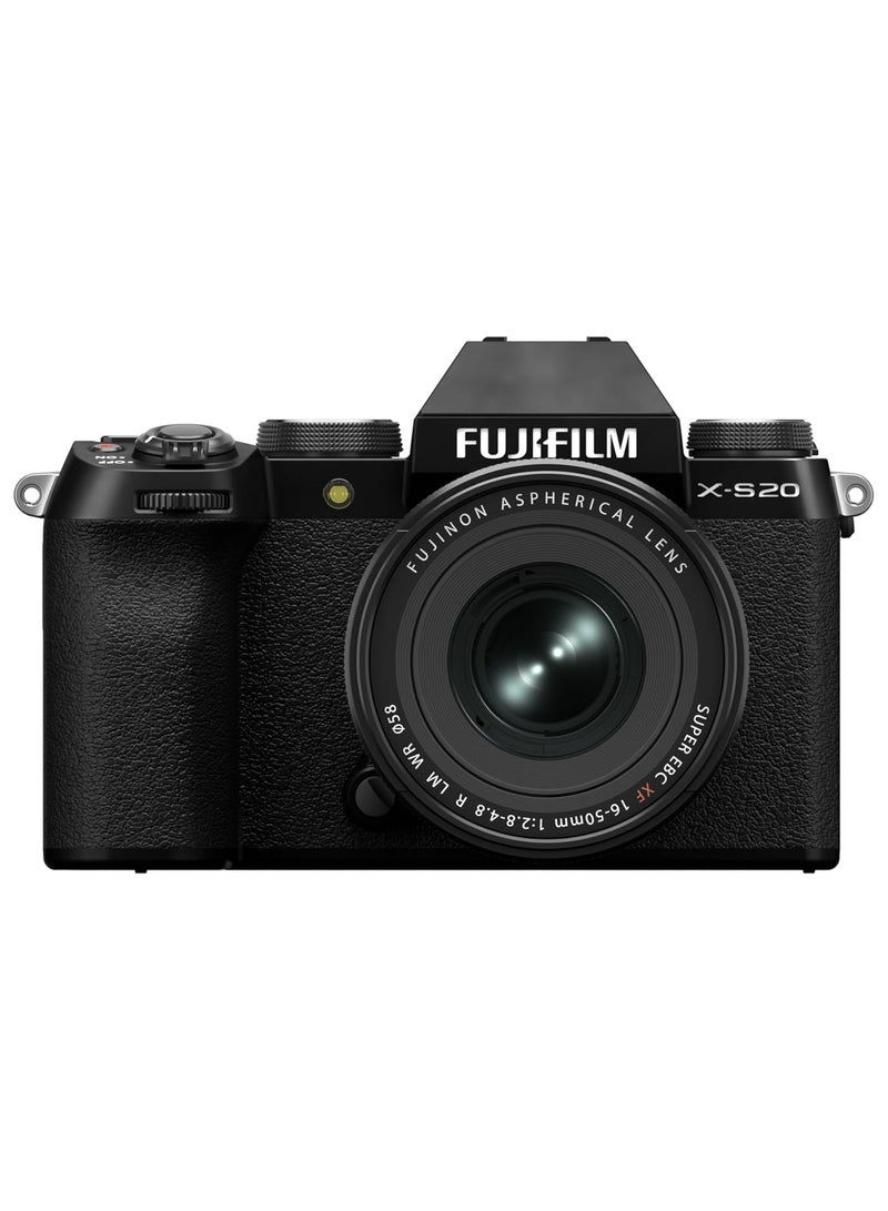 FUJIFILM X-S20 Mirrorless Camera with XF 16-50mm f/2.8-4.8 R LM WR Lens | 26.1MP Sensor, 6.2K Video, IBIS, AI Autofocus, Vlog Mode – Compact Creator Kit for Photo & Video - Image 2