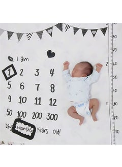 Generic Baby Photo Blanket Creative Month Props Hundred Days 