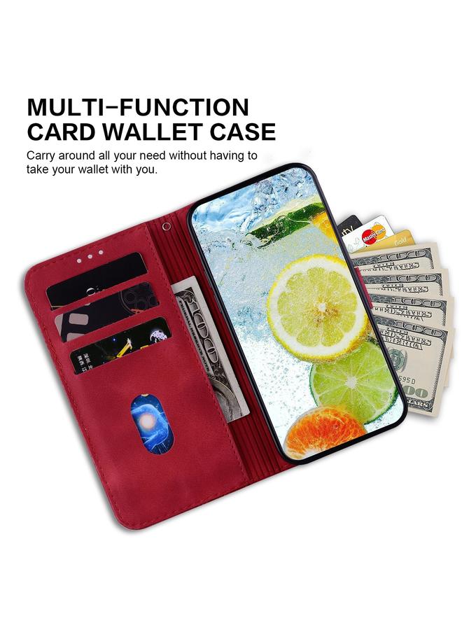 اس-توب جراب لهاتف OPPO A78 4G جراب هاتف جلدي مزدوج منقوش على شكل 8 - Image 4