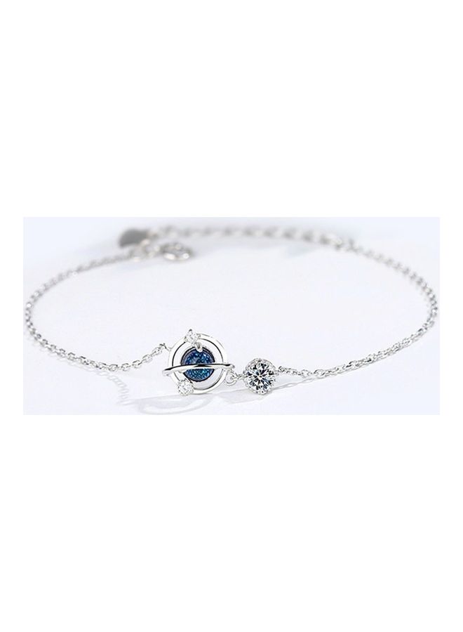 بيرفيي Rhodium Plated Cubic Ziron Stylish Bracelet - Image 3