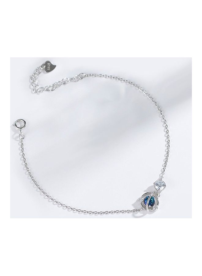 بيرفيي Rhodium Plated Cubic Ziron Stylish Bracelet - Image 5