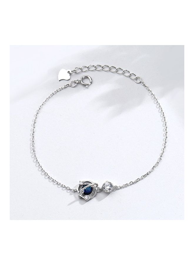 بيرفيي Rhodium Plated Cubic Ziron Stylish Bracelet - Image 2