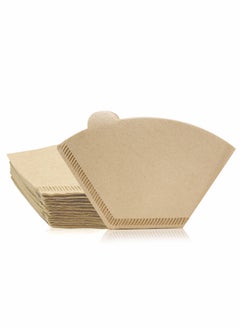 MIBRU Paper Coffee Filters No. 101 Brown 1-2 cups 100 Pieces  - Image 1