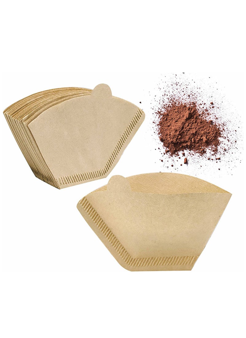 MIBRU Paper Coffee Filters No. 101 Brown 1-2 cups 100 Pieces  - Image 2