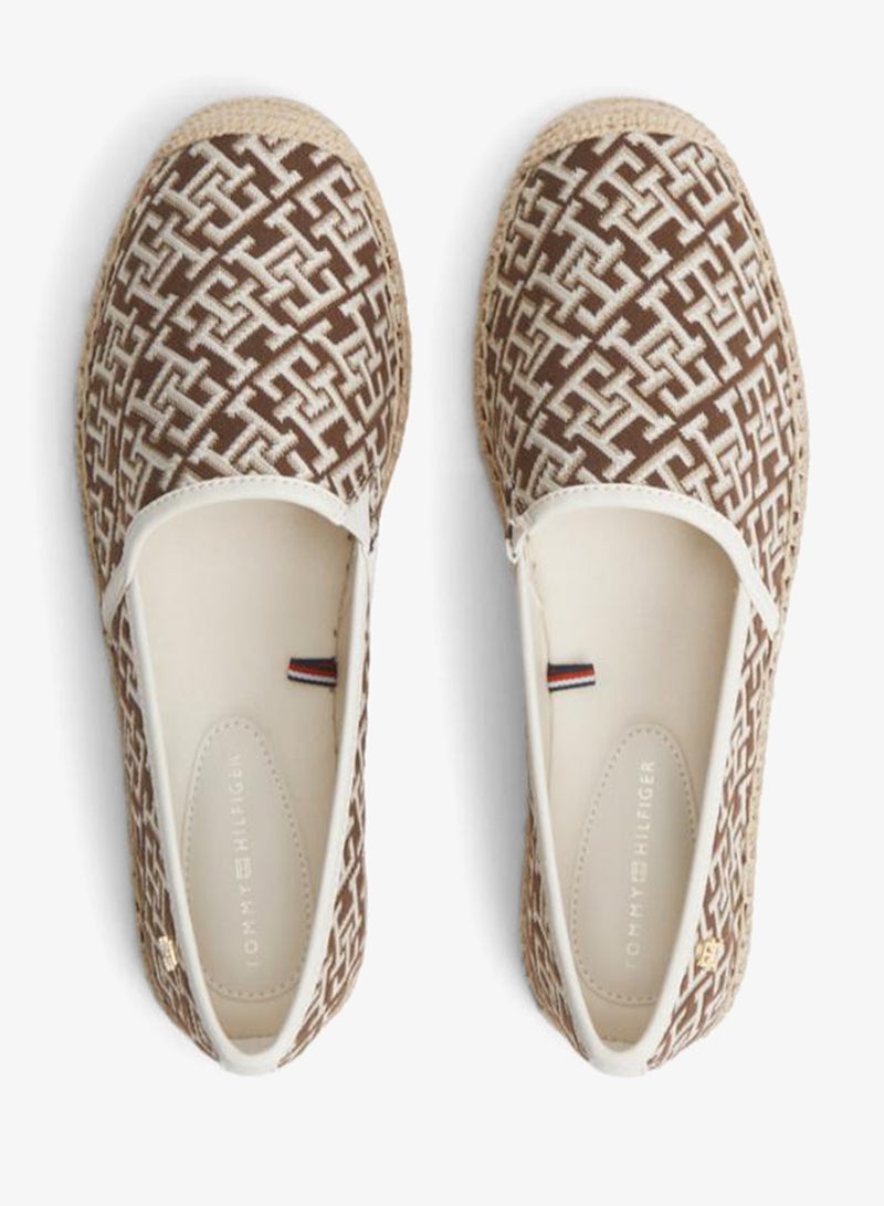 TOMMY HILFIGER Monogram Plaque Jacquard Espadrilles - Image 5