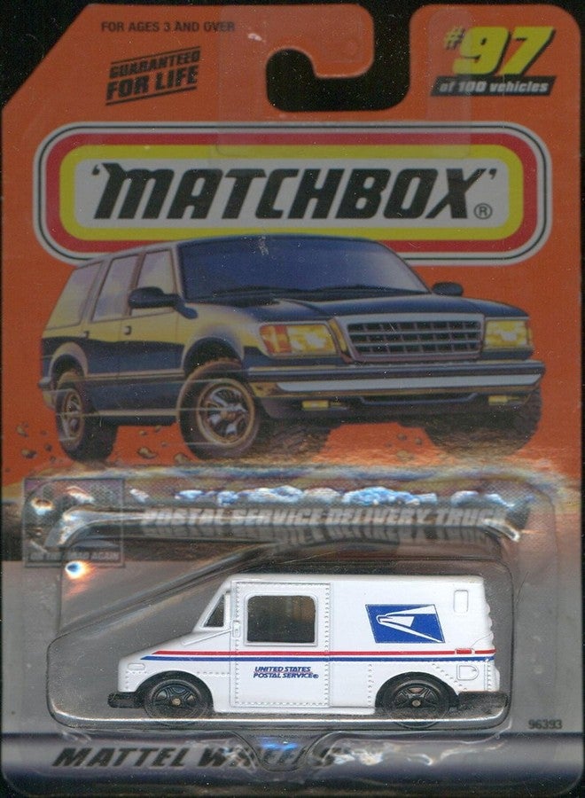 Matchbox 1999 Series 20 On The Road Again Explorer 168 Postal Service Delivery Truck Die Cast Collector Car 97 - Image 2