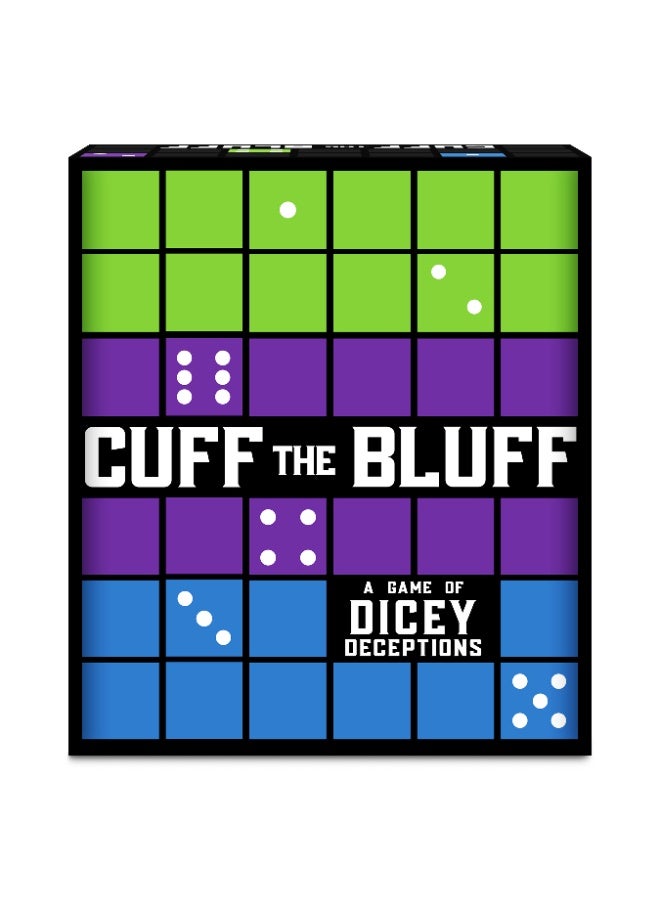 Gouda Games Cuff The Bluff - Fun Bluffing Dice & Card Game for Family Game Nights, Ideal for Kids, Teens & Adults, Gifts for Ages 12 and Up, Endless Laughter & Strategy - Image 1