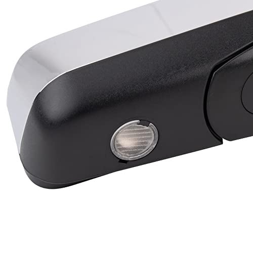 TRQ Right Mirror Passenger Side Compatible with 2008-2009 Lincoln MKX FO1321467 - Image 5