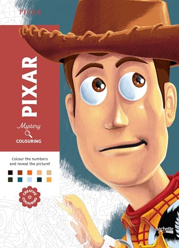 Mystery Colouring - Pixar: Reveal iconic Disney characters with colour by number [Paperback] [Apr 10, 2025] Mariez, Jerémy