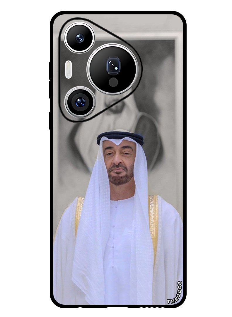Theodor Protective Case Anti Scratch Shock Proof Bumper Cover For Huawei Pura 70 Pro Plus Mohammed Bin Zayed - Image 1