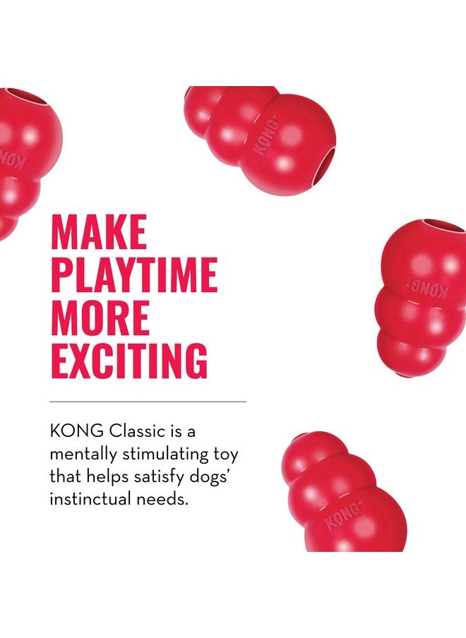 Kong - KONG Classic Stuffable Dog Toy Easy Treat Peanut Butter Spray - Fetch & Chew Toy for Dogs - with Dog Toy Filler Treat - for Hours of Fun & Enrichment - 8 oz - for Large Dogs - Image 1