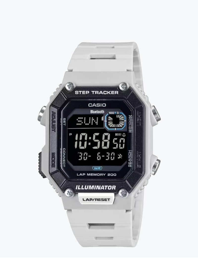 CASIO Digital Steps Tracker Resin Band Watch WS-B1000-8BVDF - Image 1