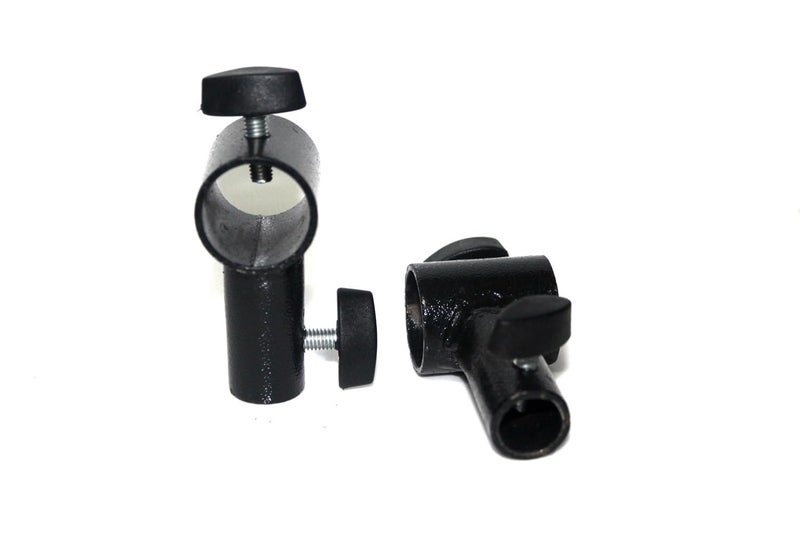 SHOPEE Backdrop Curtain Rod Conversion Adapter Clamp Set Convert The Light Stand Into A Background System Suitable for Paper & Cloth - Image 2