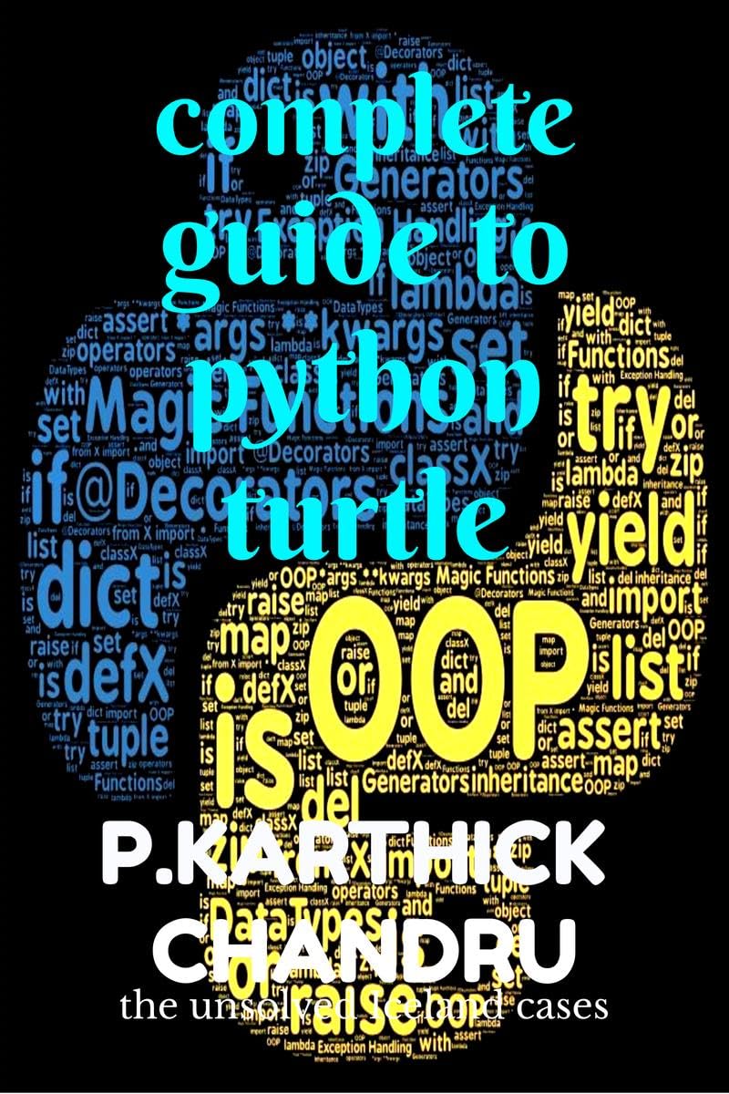 complete guide to python turtle : python turtle