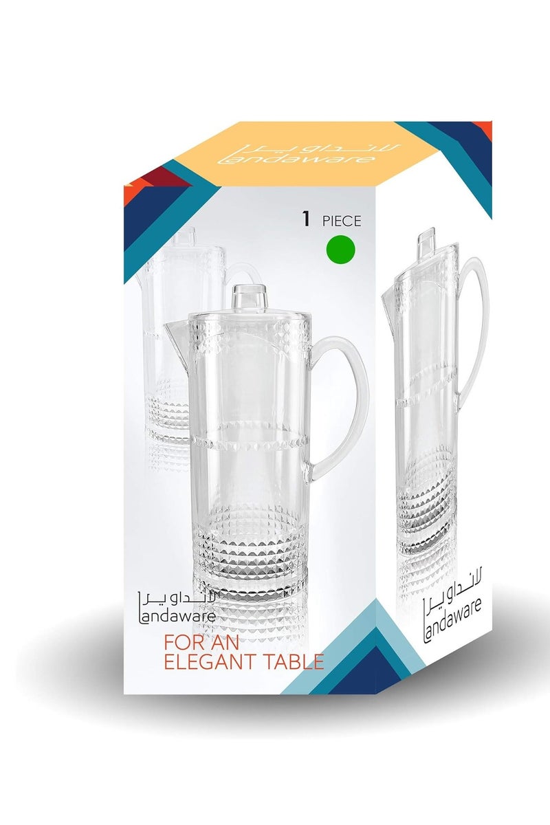 LANDWIND Strong and elegant transparent acrylic jack, 1.5 liters - Image 2