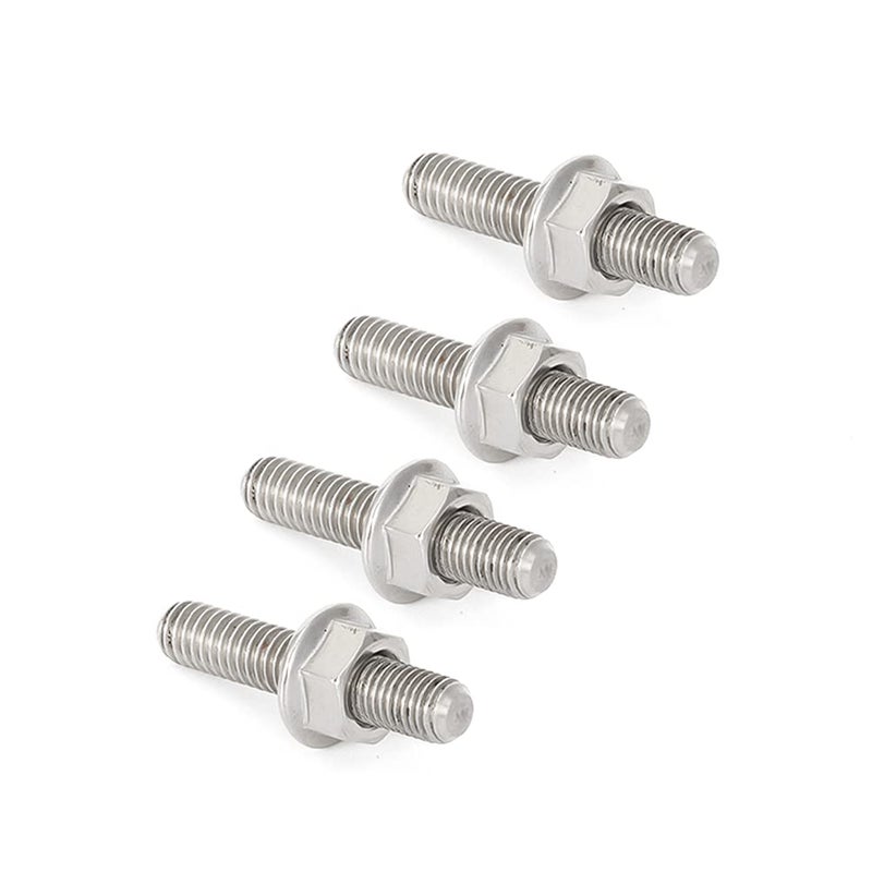Alpha Rider Exhaust Studs Nuts for 19842015 Harley Big Twin 19862015 Sportster XL Replaces 1671583