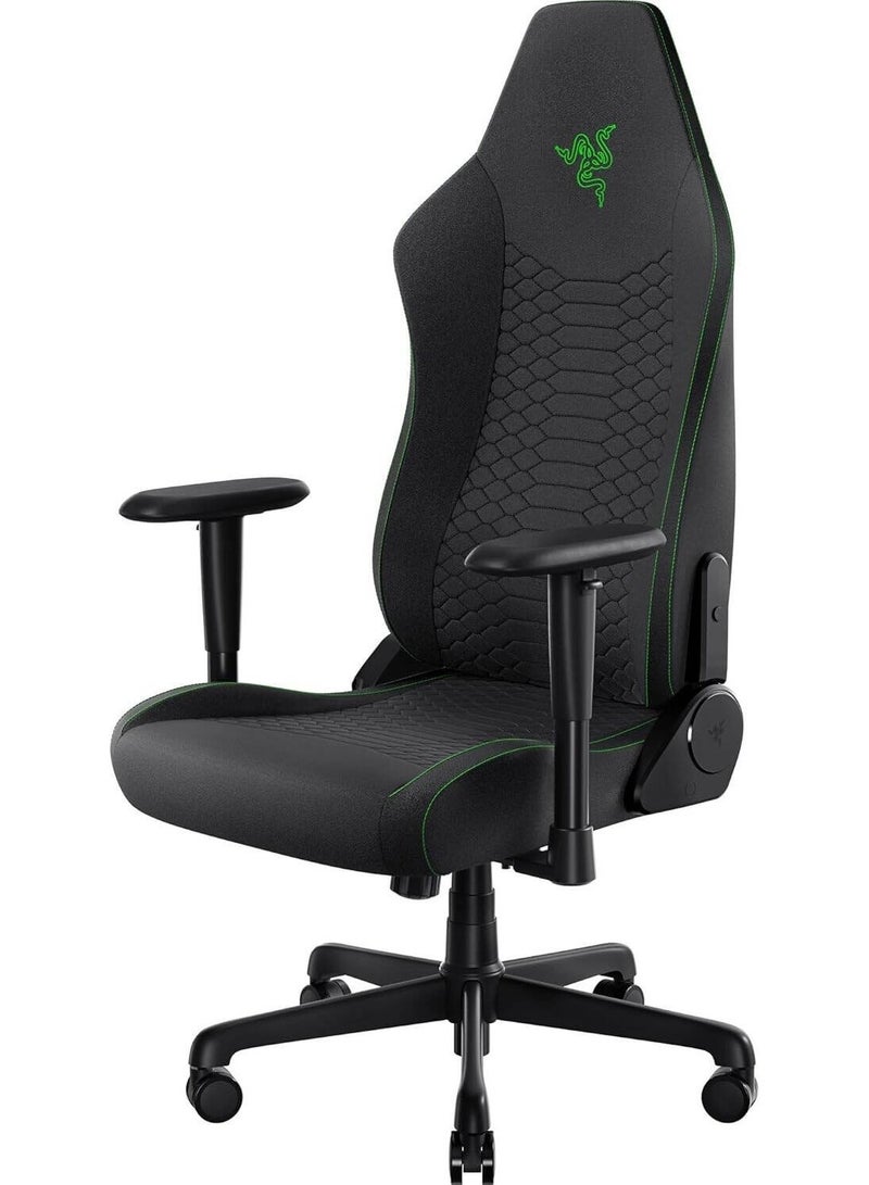 RAZER Iskur V2 X Gaming Chair, Ergonomic 6‑D Adjustable Lumbar Support, High-Density Foam, 4D Armrests, Steel Frame, 152° Recline, Up to 136kg, EPU Leather, PC & Console Chair, Black | RZ38-05310100-R3G1 - Image 3