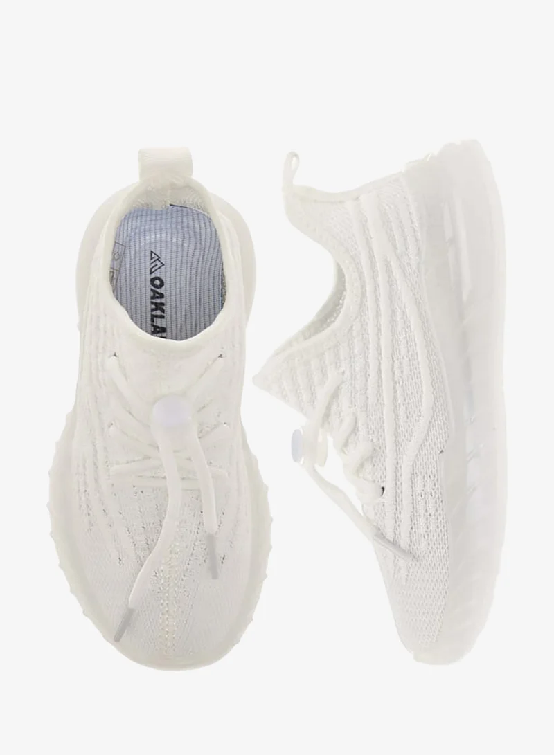 Oaklan by Shoexpress Boys Monotone Sports Shoes with Lace-Up Closure