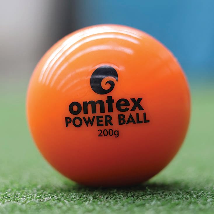 omtex Weighted Balls 200g for Power Hitting, Batting and Pitching Training Suitable for Teenager & Athlete, Build Strength and Muscle, Improve Technique and Form - Orange - Pack of 6 - Image 5