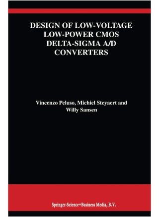 Design of Low-Voltage Low-Power CMOS Delta-Sigma A/D Converters - pzsku/ZFB5C4D9DD52295DD31DBZ/45/1747220600/0c269676-e77d-4a3b-9d7e-bf3b229cc4d2
