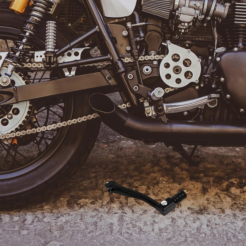 Foldable Aluminum Alloy Motorcycle Gear Shift Lever Anti Fall Black Off Road Dirt Bike ATV - Image 3