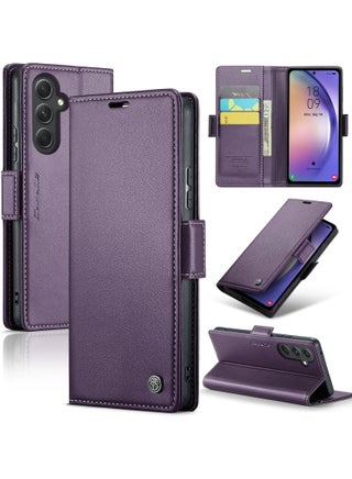 Phone Case Luxury PU Leather Design Anti Fingerprint 023 Flip Cover Card Slot Holder Cover For Samsung Galaxy A54 (Purple) - pzsku/ZFB5C5C5A75BCD67392C0Z/45/_/1735571300/6bf4776a-6e06-4674-83a0-14f8d7a953e4