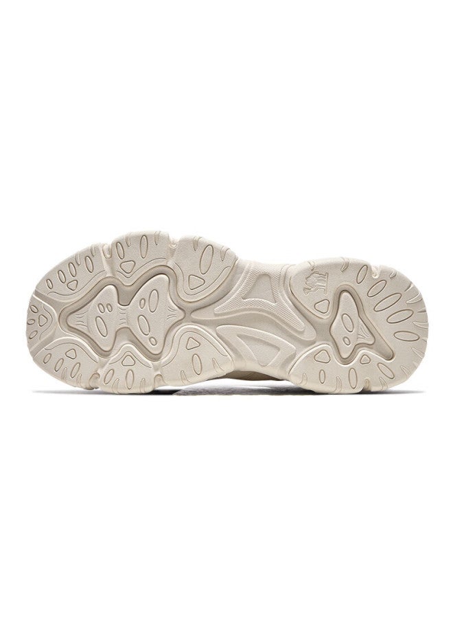 CAMEL Cute Summer Height Increasing Casual Women's Shoes Magic Tape Casual Sports Sandals K25b09l7010 Light Beige 37 - Image 3