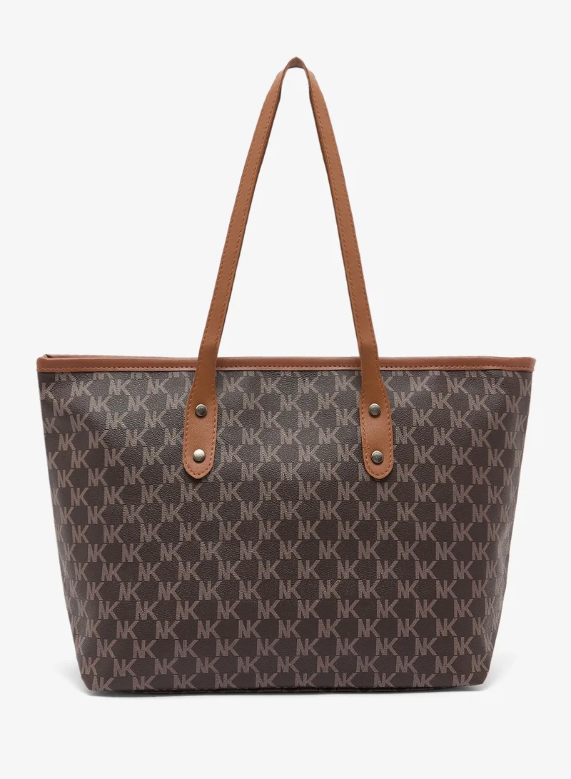 ايلا حقيبة يد مطبوعة