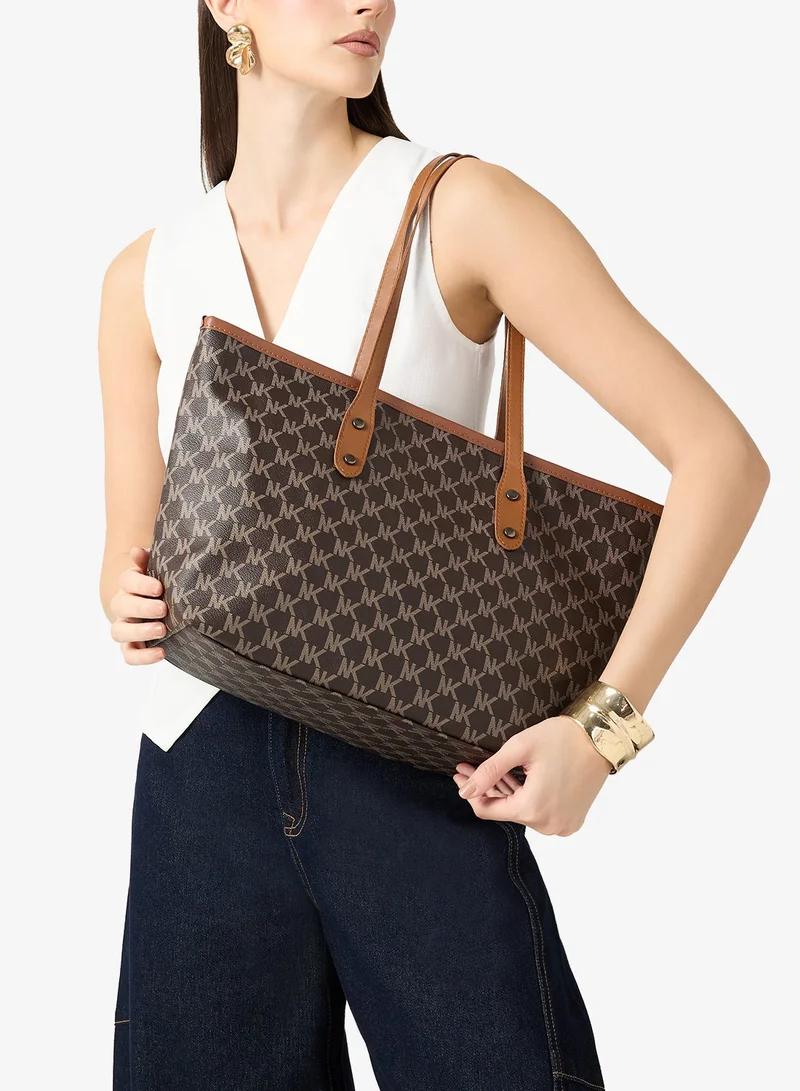 ايلا حقيبة يد مطبوعة