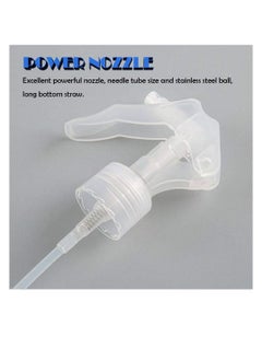 Excefore Small Spray Bottle, Empty Spray Bottle Clear PET Plastic 200ml Bottles Safe Non-Mist Trigger Sprayer Leak-proof Great for Cleaning Products Garden using Beauty Treatments  - Image 4