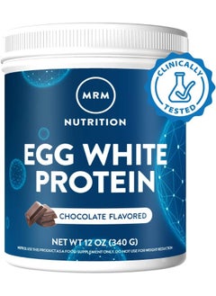 MRM Natural Egg White Protein Powder - Chocolate - 350Ml  - Image 1
