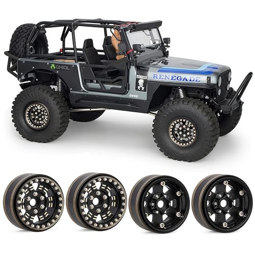 AMK 19 Heavy Brass Beadlock Wheels 4pcs 959g 3mm Offset 12mm Hex CNC Brass 19 Beadlock Rims for 110 18 RC Crawler TRX4 SCX10 Capra VS410 Gen8 D90 CC01 - Image 5