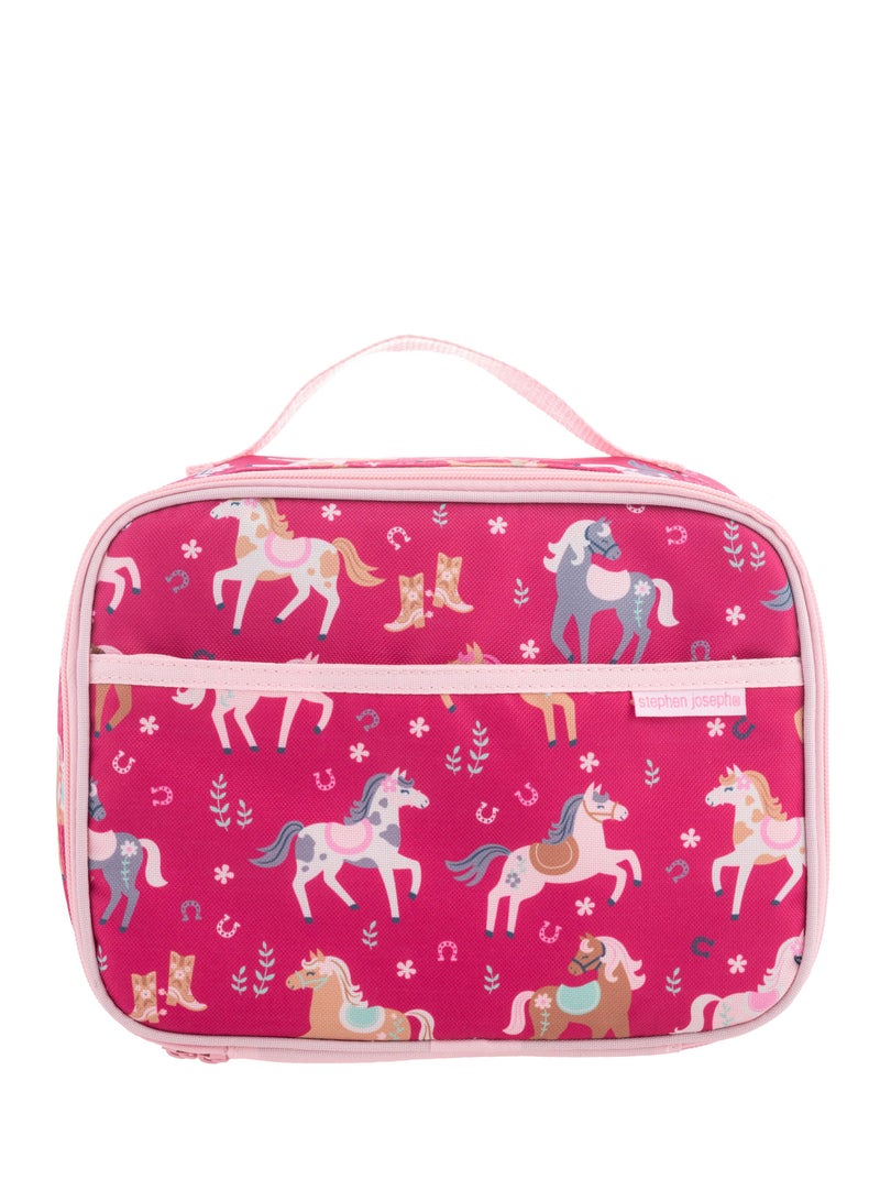 Stephen Joseph حقيبة غداء للأطفال - حصان - Image 1