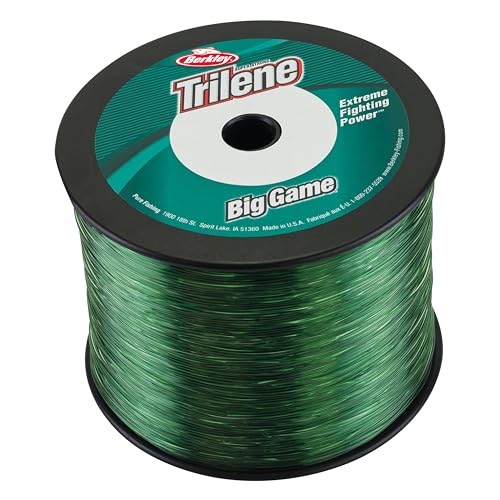 Berkley Trilene® Big Game™, Green, 20lb | 9kg, 650yd | 594m Monofilament Fishing Line, Suitable for Saltwater and Freshwater Environments - Image 1