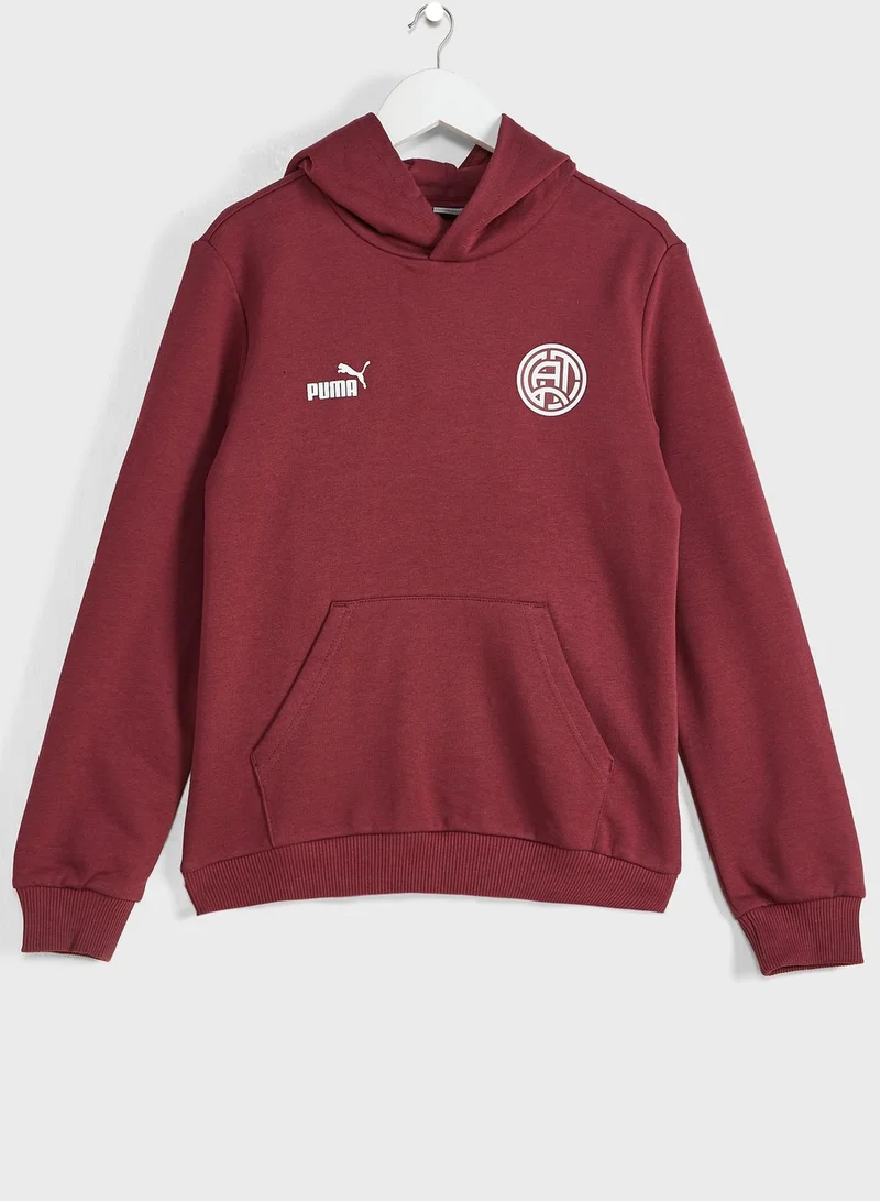PUMA Qatar Ftblcore Kids Hoodie