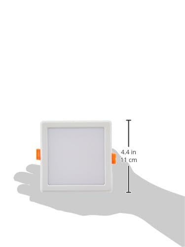 Bajaj Plastic Ivora Plus LED Panel | 6W Square Panel For Ceiling | Soothing Light | Cool Day Light (Pack Of 2) - Image 3