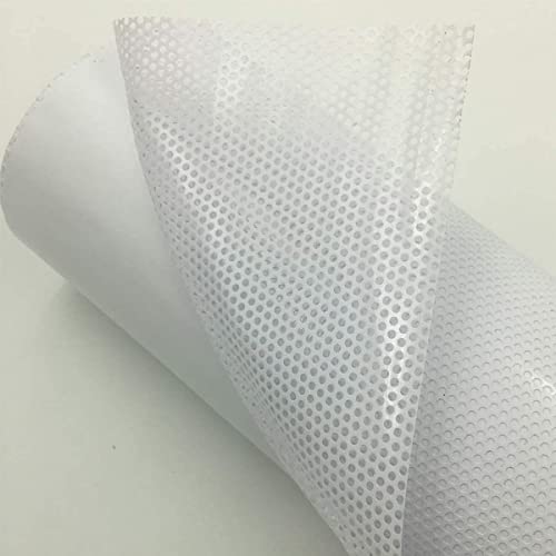 ELECSA One-Way Perforated Vinyl Privacy Removable Window Film Adhesive Glass Wrap Roll Window Film Perfect for Bathroom Livingroom & Office 24X48_Inch - Image 2