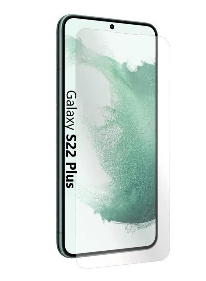 DUSALA Compatible with Galaxy S22 Plus Screen Protector UV, UV Lamp Clear Curved Edge Tempered Glass for Samsung Galaxy - Image 1