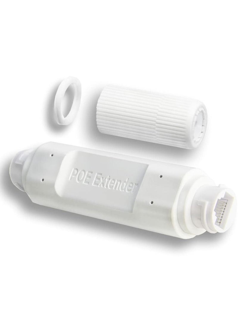 SYOSI - POE extender, standard 48V repeater 10/100Mbps outdoor waterproof network enhancer serial port monitoring AP power signal plug and play - Image 1
