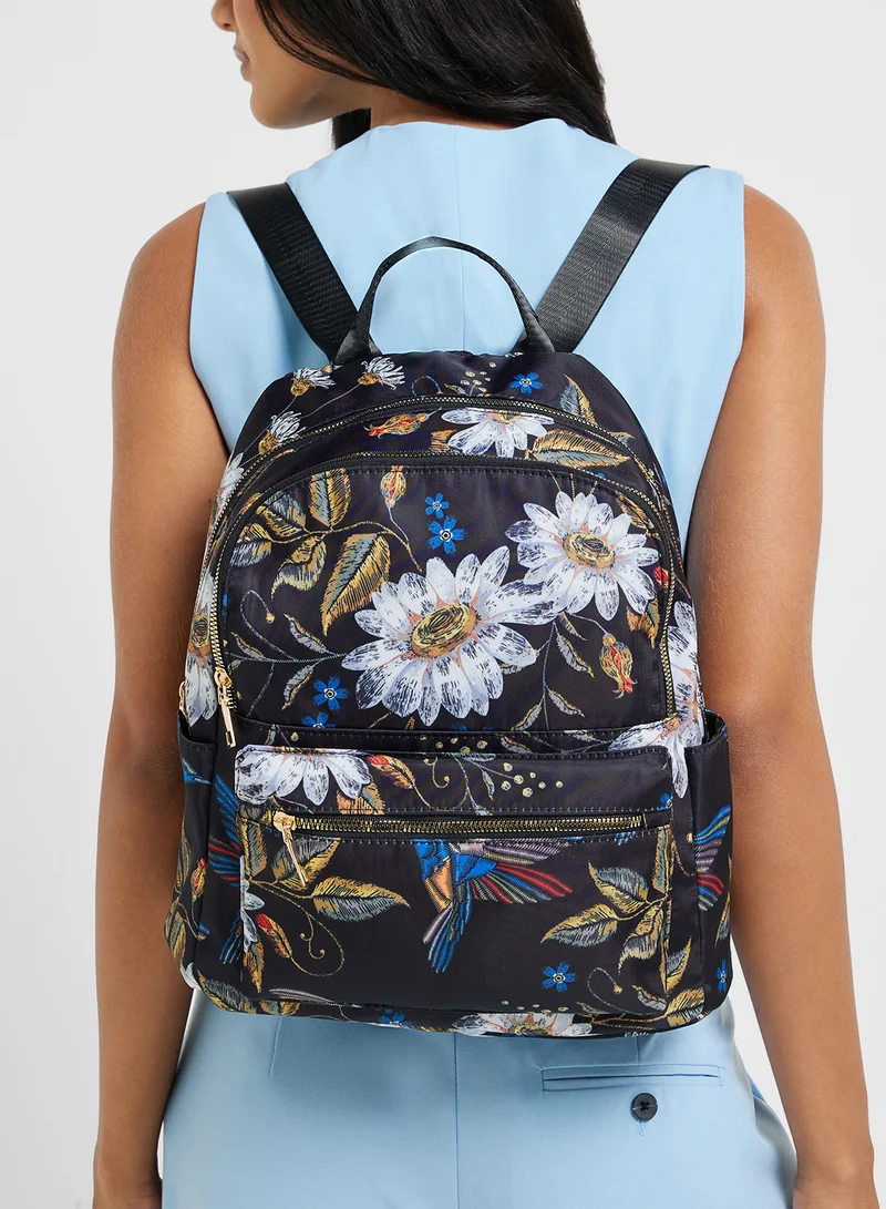 Ginger Floral Backpack