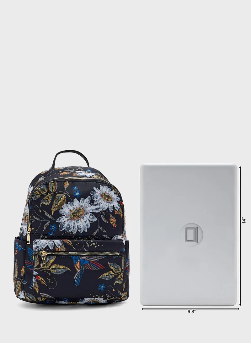 Ginger Floral Backpack